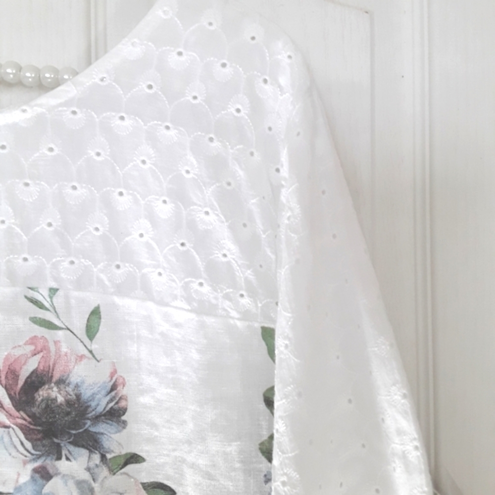 TERZO MILLENNIO LINEN TOP 1X